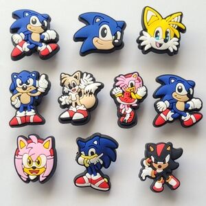 Sonic the Hedgehog Kids Shoe Charms Set